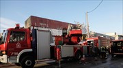 Κλειστό τμήμα της Εγνατίας οδού λόγω πυρκαγιάς σε φορτηγό