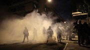 Εξάρχεια: Επεισόδια και πετροπόλεμος μετά την πορεία για τον Αλ. Γρηγορόπουλο