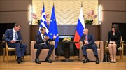 PM Mitsotakis and President Putin reaffirm strong Greek-Russian relations