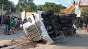 Συντριβή φορτηγού στο Μεξικό: Τουλάχιστον 53 νεκροί μετανάστες