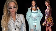 Forbes: Rihanna, Beyonce και Taylor Swift στις 100 πιο ισχυρές γυναίκες της ψυχαγωγίας