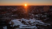 ΗΠΑ: Τουλάχιστον 64 νεκροί, μεταξύ αυτών 6 παιδιά, από τους ανεμοστρόβιλους στην πολιτεία του Κεντάκι