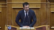 Βουλή- Χαρίτσης: Ούτε ένα ευρώ για την ακρίβεια και την πανδημία στον Προϋπολογισμό για το 2022