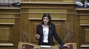 Νοτοπούλου κατά Κικίλια: Τι είπε στη συζήτηση για τον προϋπολογισμό; «Τίποτα»