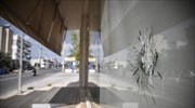 Φθορές από βλήμα πυροβόλου όπλου σε εταιρεία στο κέντρο της Αθήνας
