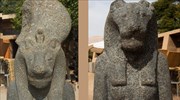 Δύο βασιλικά αγάλματα ανακαλύφθηκαν στο Λούξορ