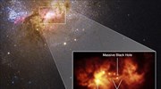 Μοναδικό φαινόμενο με μαύρη τρύπα να προκαλεί γέννηση άστρων