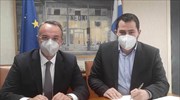 Σ. Ελλάδα: Παρουσία Χρ. Σταϊκούρα ολοκληρώθηκε η ανταλλαγή εκτάσεων για το νέο Διοικητήριο