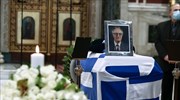 «Ύστατο χαίρε» στον Χρ. Σαρτζετάκη - Σύσσωμη η πολιτική ηγεσία στην κηδεία του
