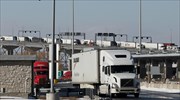 Καναδάς: Παρέμβαση Τριντό ζητούν οι ΗΠΑ στο θέμα αποκλεισμού των συνόρων από οδηγούς φορτηγών
