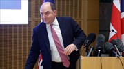 Βρετανία: Ο υπουργός Άμυνας της Βρετανίας ακύρωσε διακοπές, λόγω Ουκρανίας
