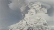 Οι 590 χιλιάδες κεραυνοί της έκρηξης στο ηφαίστειο Τόνγκα σε animation