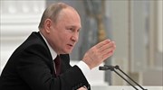 Πούτιν: Η Ρωσία ανοιχτή σε διπλωματικές λύσεις