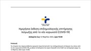 Ημερήσια έκθεση επιδημιολογικής επιτήρησης λοίμωξης από το νέο κορωνοϊό (COVID-19)