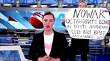 Αντιπολεμική διαμαρτυρία στην κρατική τηλεόραση της Ρωσίας