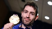 Επέστρεψε στην Ελλάδα ο παγκόσμιος πρωταθλητής Μίλτος Τεντόγλου