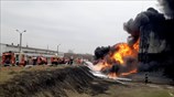 Ουκρανική επίθεση σε αποθήκη στην ρωσική πόλη Μπελγκορόντ