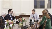 PM Mitsotakis meets with Mariupol Consul General Androulakis