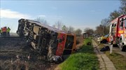 Ουγγαρία: Πέντε νεκροί, πάνω από 10 τραυματίες από τη σύγκρουση φορτηγού με τρένο