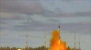 Ρωσία: Δοκιμή του υπέρ-πυραύλου Sarmat - Πούτιν: Θα το σκεφτούν καλά όσοι μας απειλούν