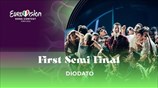 Diodato - Fai Rumore - First Semi-Final Interval - Eurovision 2022 - Turin