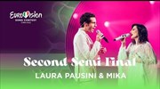 Laura Pausini & Mika - Fragile / People Have The Power - Second Semi-Final Interval - Eurovision 