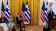 Μητσοτάκης-Μπάιντεν: «Στο απόγειο οι σχέσεις Ελλάδας-ΗΠΑ» - Την αγορά F35 έκανε γνωστή ο Έλληνας πρωθυπουργός