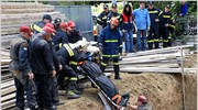 Υπέκυψε ο εργάτης που καταπλακώθηκε από τοίχο