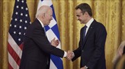 Democracy, energy, F-35s, Turkish provocations dominate Mitsotakis-Biden meeting