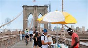 Νέα Υόρκη: Πρωτοφανείς θερμοκρασίες για τον Μάιο, στους 31 βαθμούς ο υδράργυρος