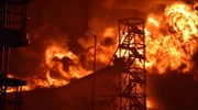 Ελβετία: Μεγάλη φωτιά  σε βιομηχανικό κτίριο - Άγνωστο αν υπάρχουν άνθρωποι μέσα