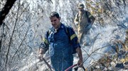 Κορινθία: Δασική πυρκαγιά στην Περαχώρα - Επιχειρούν και εναέρια μέσα