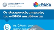 e-ΕΦΚΑ: Παρατείνεται η e-υπηρεσία τροποποίησης ΑΠΔ έμμισθων δικηγόρων, μηχανικών και υγειονομικών