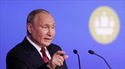 Πούτιν: Κατά μέτωπο επίθεση σε ΗΠΑ και ΕΕ - «Νομίζουν ότι είναι αγγελιοφόροι του Θεού στη γη»