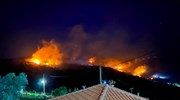 Εύβοια: Καλύτερη η εικόνα στο μέτωπο της πυρκαγιάς