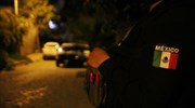 Μεξικό: Πολύνεκρη ανταλλαγή πυρών αστυνομικών και κακοποιών