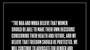ΗΠΑ: Το WNBA κατακρίνει την απόφαση του Ανώτατου Δικαστηρίου για τις αμβλώσεις