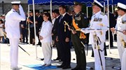 Πολεμικό Ναυτικό: Τα ξίφη στους νέους και στις νέες σημαιοφόρους επέδωσε η Πρόεδρος της Δημοκρατίας