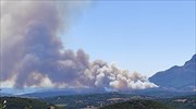 Φωτιά στην Αχαΐα: Ανησυχία για το μέτωπο στις Πόρτες