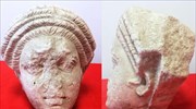 Θεσσαλονίκη: Ανεύρεση αρχαίας μαρμάρινης κεφαλής σε διαμέρισμα στο κέντρο της πόλης