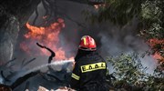 Ηλεία: Μεγάλη φωτιά στα Μακρίσια - Πλησιάζει κατοικημένες περιοχές