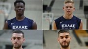 Μπάσκετ: Πώς είδαν οι τέσσερις «νέοι» την κλήση στην Εθνική Ανδρών