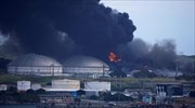 Κούβα: Εκτός ελέγχου η φωτιά σε πετρελαϊκές εγκαταστάσεις - Ένας νεκρός, 16 αγνοούμενοι, 26 τραυματίες