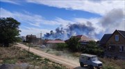 Κριμαία: Ένας νεκρός από την έκρηξη πυρομαχικών σε ρωσική αεροπορική βάση