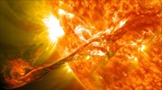 Έκρηξη «κανίβαλος» στον Ήλιο ίσως μπλοκάρει σήμερα και αύριο τα συστήματα GPS (βίντεο)