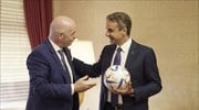 Κατάρ: Συνάντηση Κ. Μητσοτάκη με τον πρόεδρο της FIFA