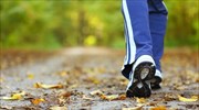 45 λεπτά περπάτημα την ημέρα μπορούν να χαρίσουν περισσότερα χρόνια ζωής