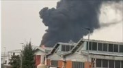 Ιταλία: Μεγάλη φωτιά σε βιομηχανική περιοχή στο Μιλάνο - Αναφορά για 6 τραυματίες (Βίντεο)