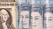 Στερλίνα: Τα στοιχεία για τον πληθωρισμό στη Βρετανία ενίσχυσαν τη λίρα έναντι του δολαρίου