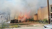 Ηγουμενίτσα: Αναστάτωση προκάλεσε πυρκαγιά κοντά στα ΚΤΕΛ - Αντιμετωπίστηκε άμεσα